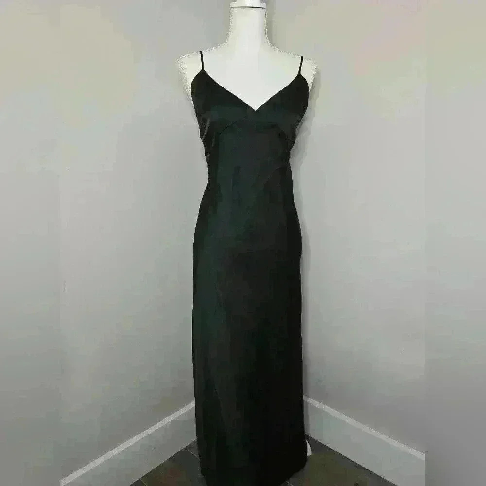 NWT Massimo Dutti Maxi Slip Dress Size Large